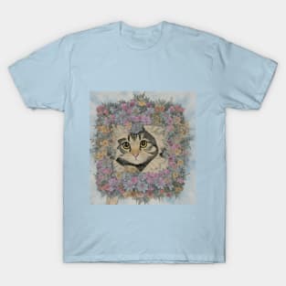 Flower Cat T-Shirt